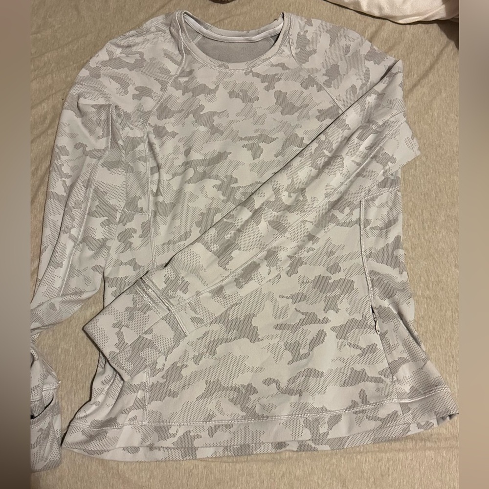 Gray Camo Lululemon 
Long Sleeve Shirt